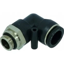 10 RACCORDS 8MM G3/8 COUDE 90Ø MALE CYLINDRIQUE ORIENTABLE--01747UNIVERSEL