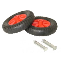 Kit 2 Roues Diam. 220 M + Axes LACME - 197012
