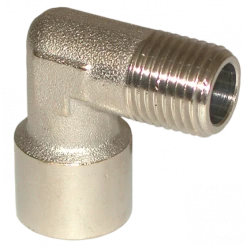 5 Coudes 1/4mf Con.laiton Nickele LACME - 358851